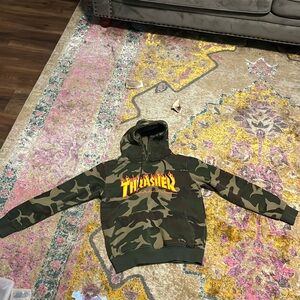 Thrasher Camo Hoodie
